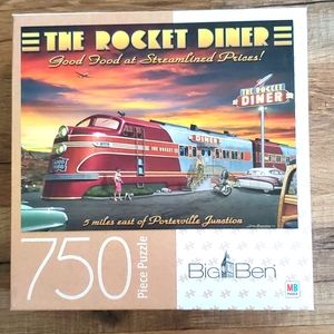 BIG BEN THE ROCKET DINER PUZZLE - 750 PCS
